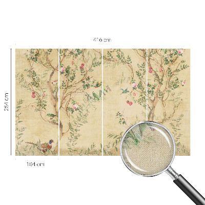 Fotomurale per cameretta Dettagli floreali