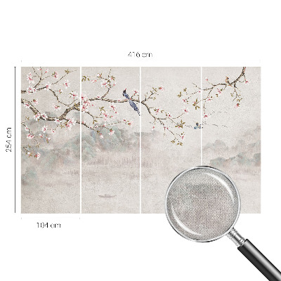 Carta da parati adesiva Paesaggio orientale