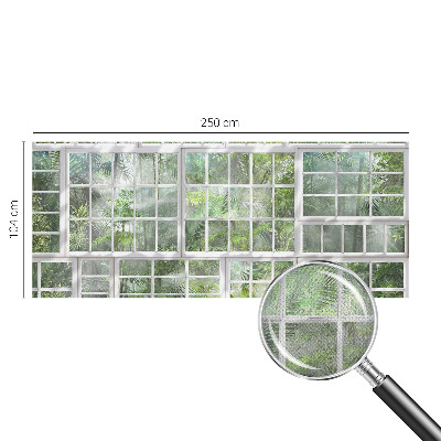 Carta da parati 3D Foresta verde
