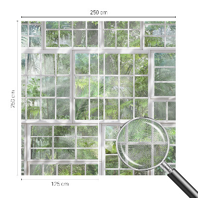 Carta da parati 3D Foresta verde