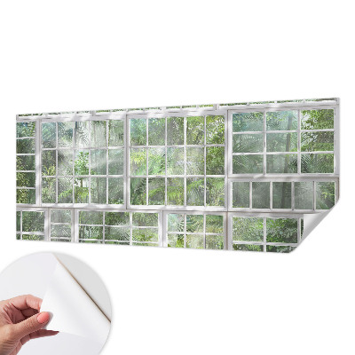 Carta da parati 3D Foresta verde
