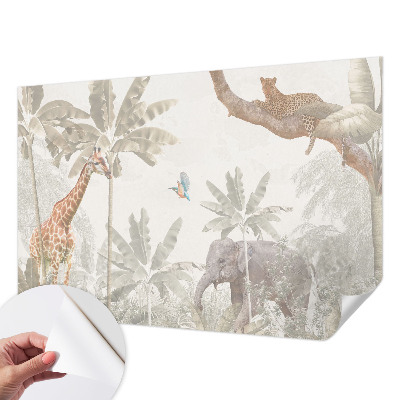 Fotomurale 3D oasi tropicale