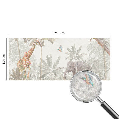 Fotomurale 3D oasi tropicale