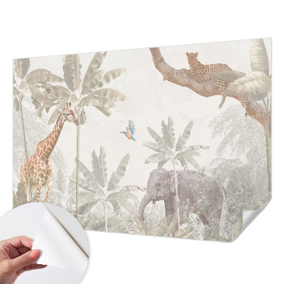 Fotomurale 3D oasi tropicale