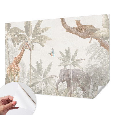 Fotomurale 3D oasi tropicale
