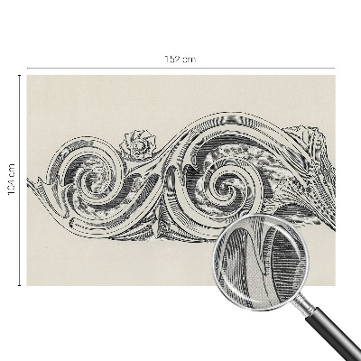 Carta da parati per cameretta Ornamento per piante