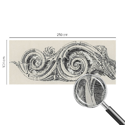 Carta da parati per cameretta Ornamento per piante