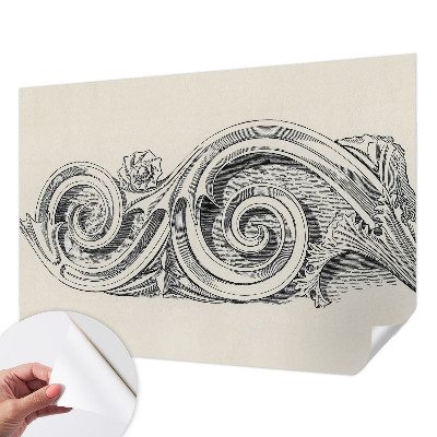 Carta da parati per cameretta Ornamento per piante