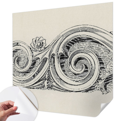 Carta da parati per cameretta Ornamento per piante