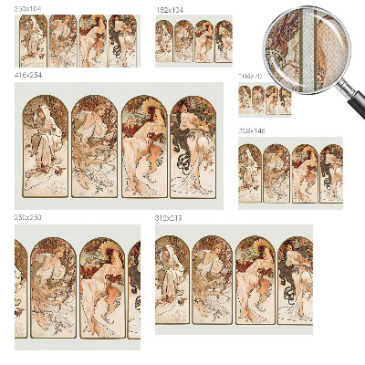 Fotomurale adesivo Pori delle donne