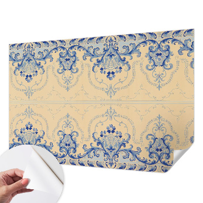 Fotomurale adesivo ornamenti blu