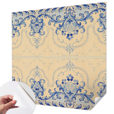 Fotomurale adesivo ornamenti blu