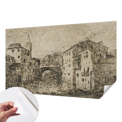 Fotomurale 3D Panorama della città