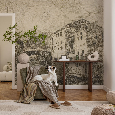 Fotomurale 3D Panorama della città