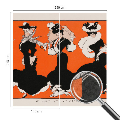 Carta da parati panoramica effetto 3D Abbigliamento femminile