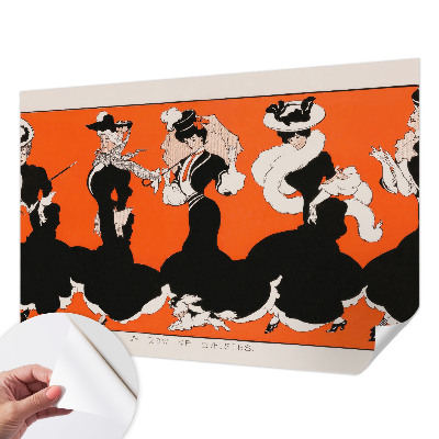 Carta da parati panoramica effetto 3D Abbigliamento femminile