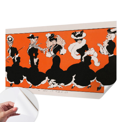 Carta da parati panoramica effetto 3D Abbigliamento femminile