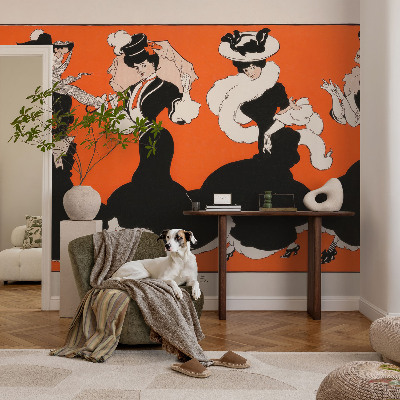 Carta da parati panoramica effetto 3D Abbigliamento femminile