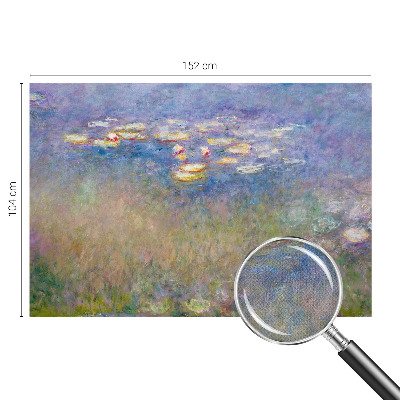 Fotomurale effetto 3D Ninfee