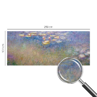 Fotomurale effetto 3D Ninfee