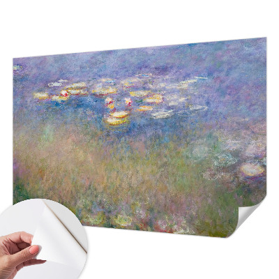 Fotomurale effetto 3D Ninfee