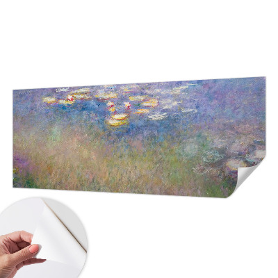 Fotomurale effetto 3D Ninfee