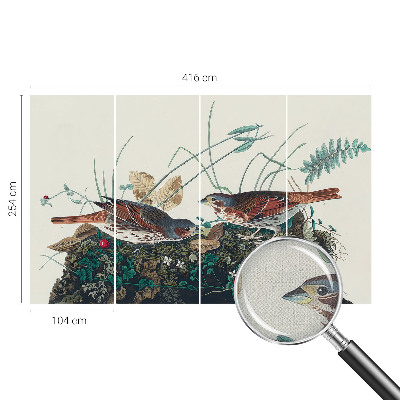 Carta da parati cameretta Il fascino della natura