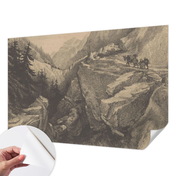 Fotomurale adesivo Montagne pittoresche