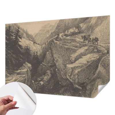 Fotomurale adesivo Montagne pittoresche