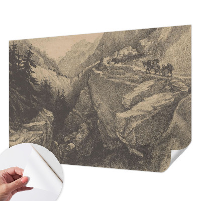 Fotomurale adesivo Montagne pittoresche