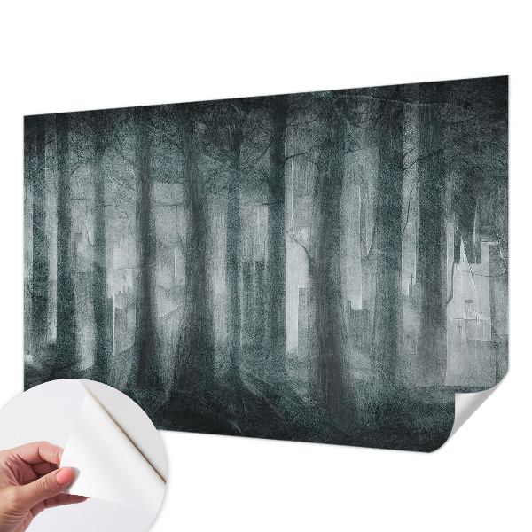 Fotomurale 3D Foresta misteriosa