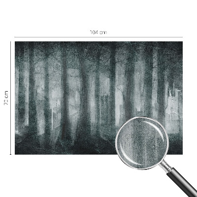 Fotomurale 3D Foresta misteriosa