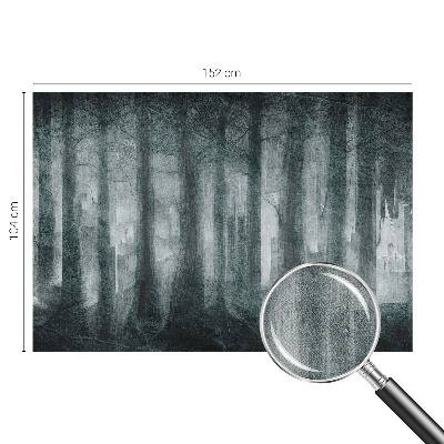 Fotomurale 3D Foresta misteriosa