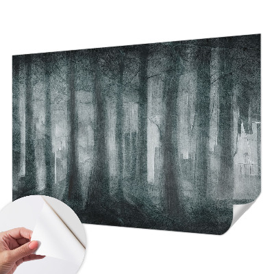 Fotomurale 3D Foresta misteriosa