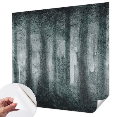 Fotomurale 3D Foresta misteriosa
