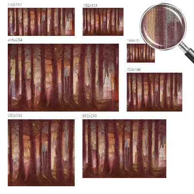 Carta da parati cameretta Paesaggio misterioso