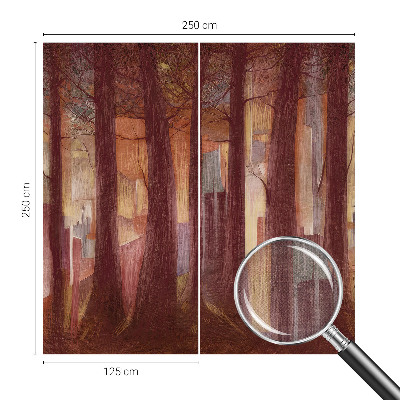 Carta da parati cameretta Paesaggio misterioso