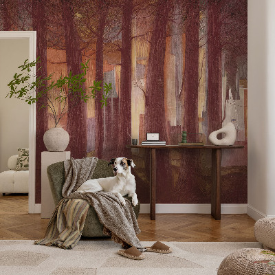 Carta da parati cameretta Paesaggio misterioso