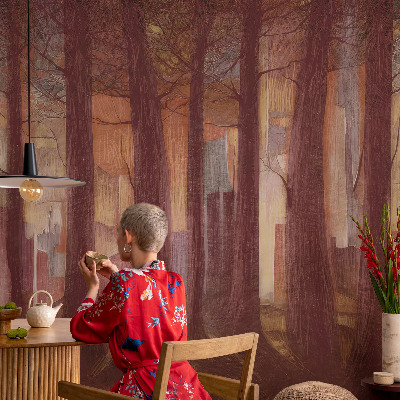 Carta da parati cameretta Paesaggio misterioso