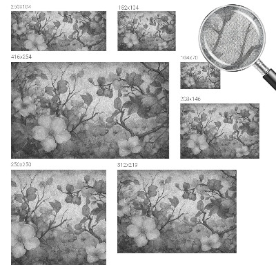 Fotomurale per bambini Ramo fiorito