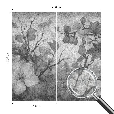 Fotomurale per bambini Ramo fiorito