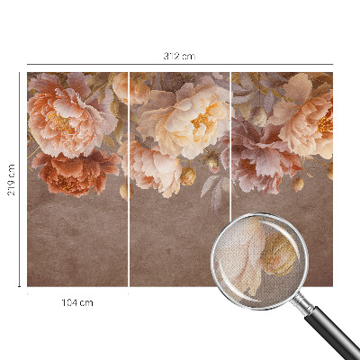 Fotomurale 3D Eleganza floreale