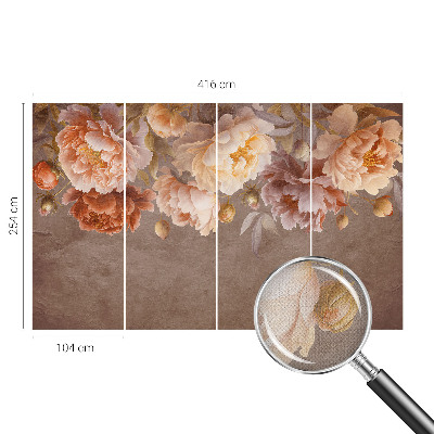 Fotomurale 3D Eleganza floreale