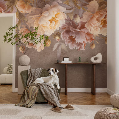 Fotomurale 3D Eleganza floreale