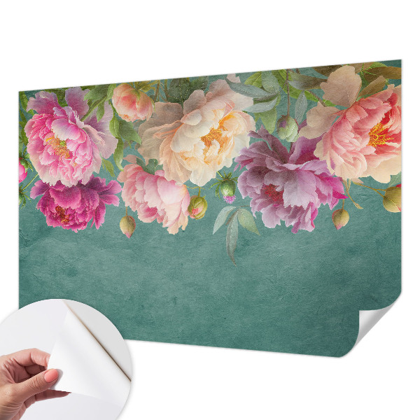 Carta da parati cameretta Eleganza floreale
