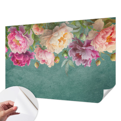 Carta da parati cameretta Eleganza floreale