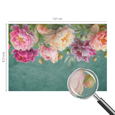 Carta da parati cameretta Eleganza floreale