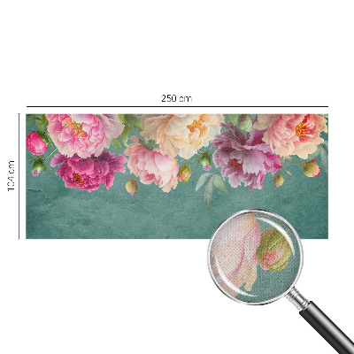 Carta da parati cameretta Eleganza floreale