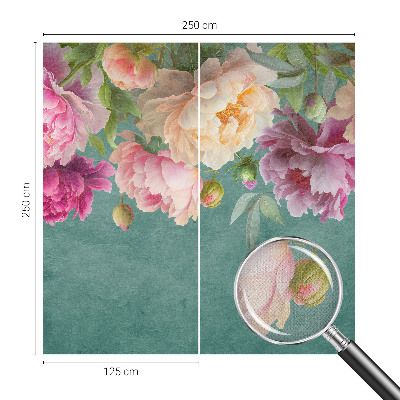 Carta da parati cameretta Eleganza floreale