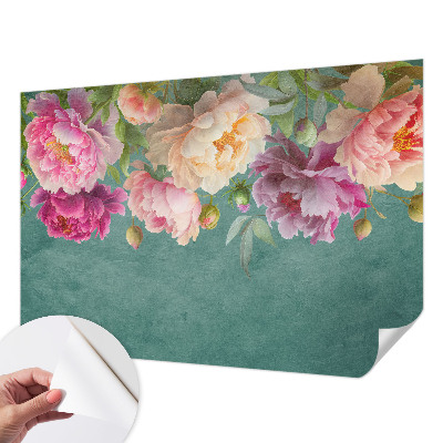 Carta da parati cameretta Eleganza floreale